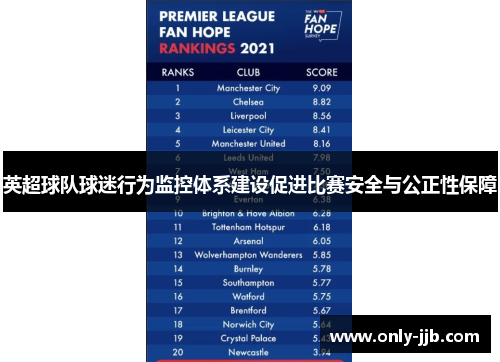 英超球队球迷行为监控体系建设促进比赛安全与公正性保障