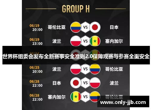 世界杯组委会发布全新赛事安全准则2.0保障观赛与参赛全面安全